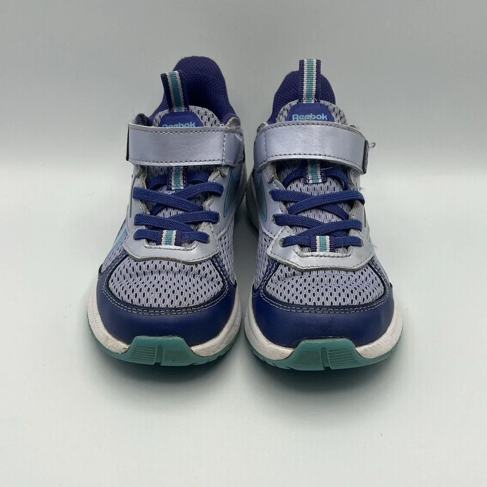 Reebok Road Supreme 4.0 Purple Running Slip On‎ Shoes - Kids Size 12.5 USED